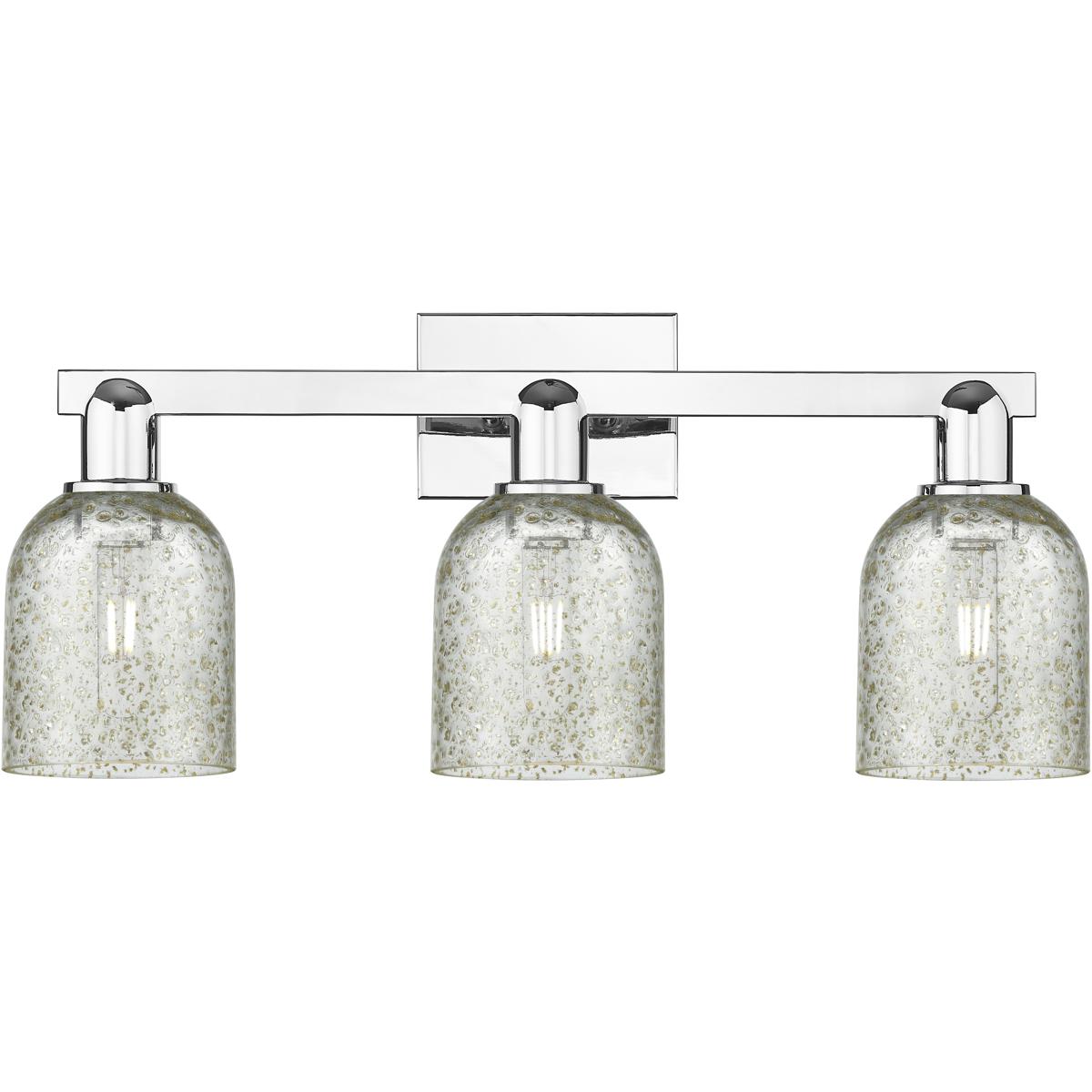 Innovations Lighting 716-3W-PC-G259 Arcadia Caledonia 3 Light 24 inch Polished Chrome Bath Vanity Light Wall Light in Mica