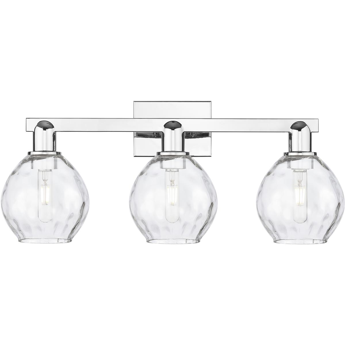 Innovations Lighting 716-3W-PC-G362 Arcadia Waverly 3 Light 25 inch Polished Chrome Bath Vanity Light Wall Light