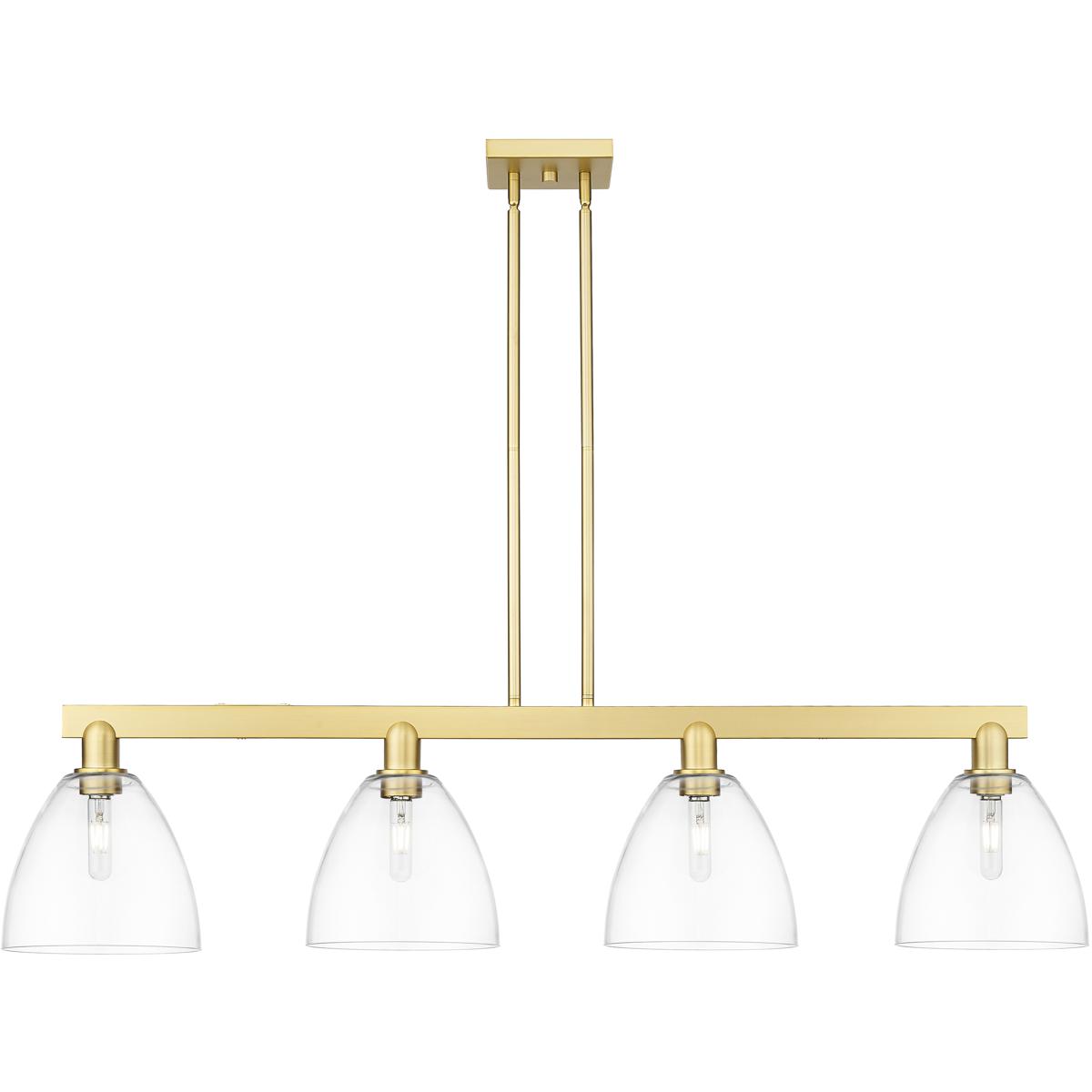 Innovations Lighting Bruno Marashlian Bristol 52 Inch Linear Suspension Light Bristol - 716-4I-SG-GBD-92 - Transitional