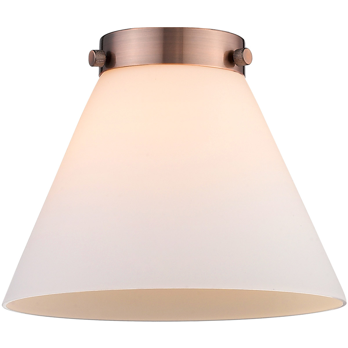 Innovations Lighting G41 Large Cone Matte White Cased Glass Large Cone