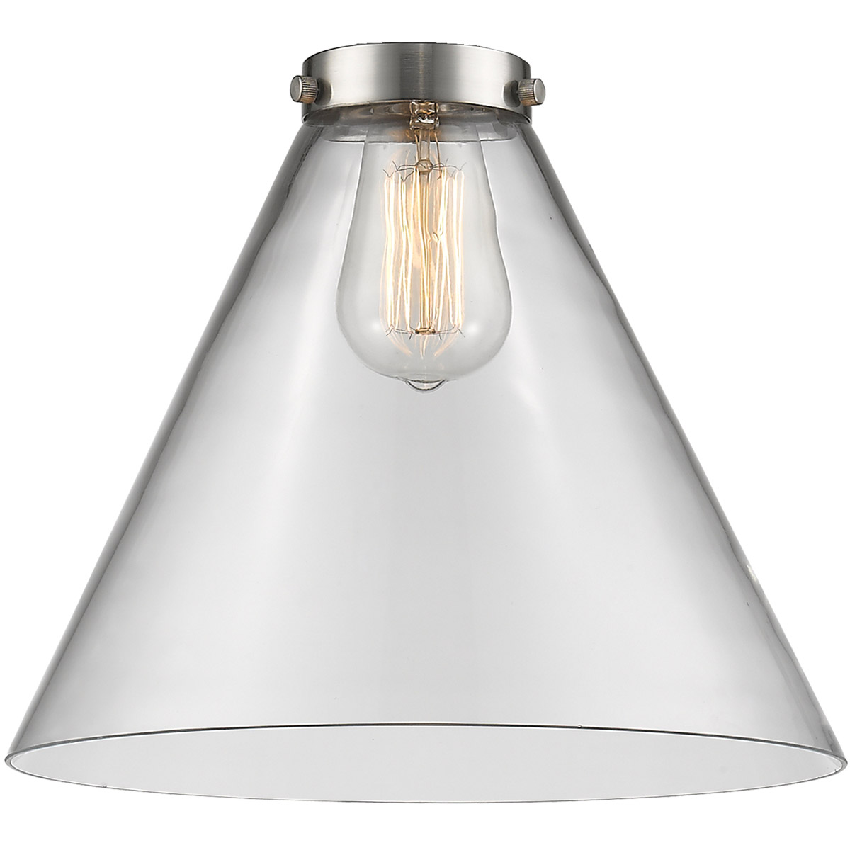 Innovations Lighting G42-L X-Large Cone Clear Glass, X-Large, Cone