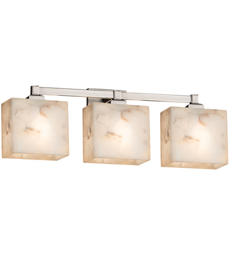 alabaster bathroom light