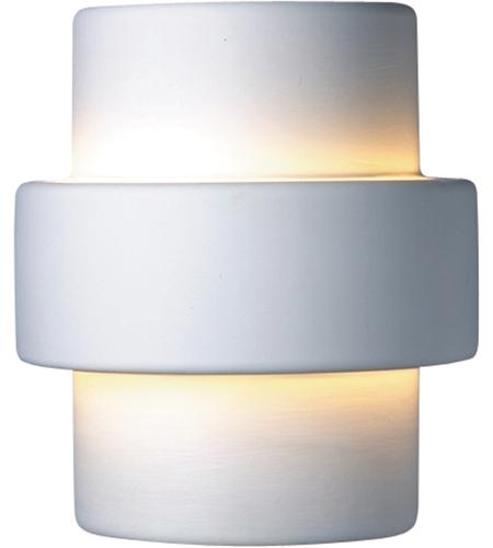 Justice Design CER-2215-BIS-GU24-DBAL-15W Ambiance 1 Light 11 inch Bisque Wall Sconce Wall Light photo