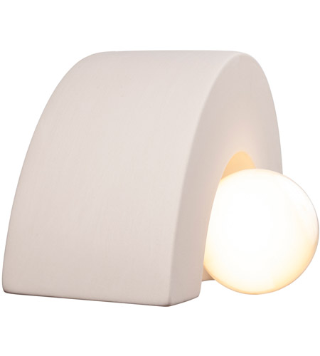 Justice Design CER-3020-BIS Ambiance Collection 1 Light 12 inch Bisque Wall Sconce Wall Light CER-3020-BIS_03.jpg