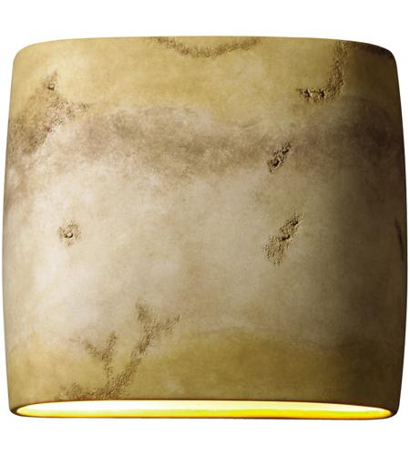 Justice Design CER-8855-TRAG-PL2-GU24-13W Ambiance 1 Light 12 inch Greco Travertine ADA Wall Sconce Wall Light