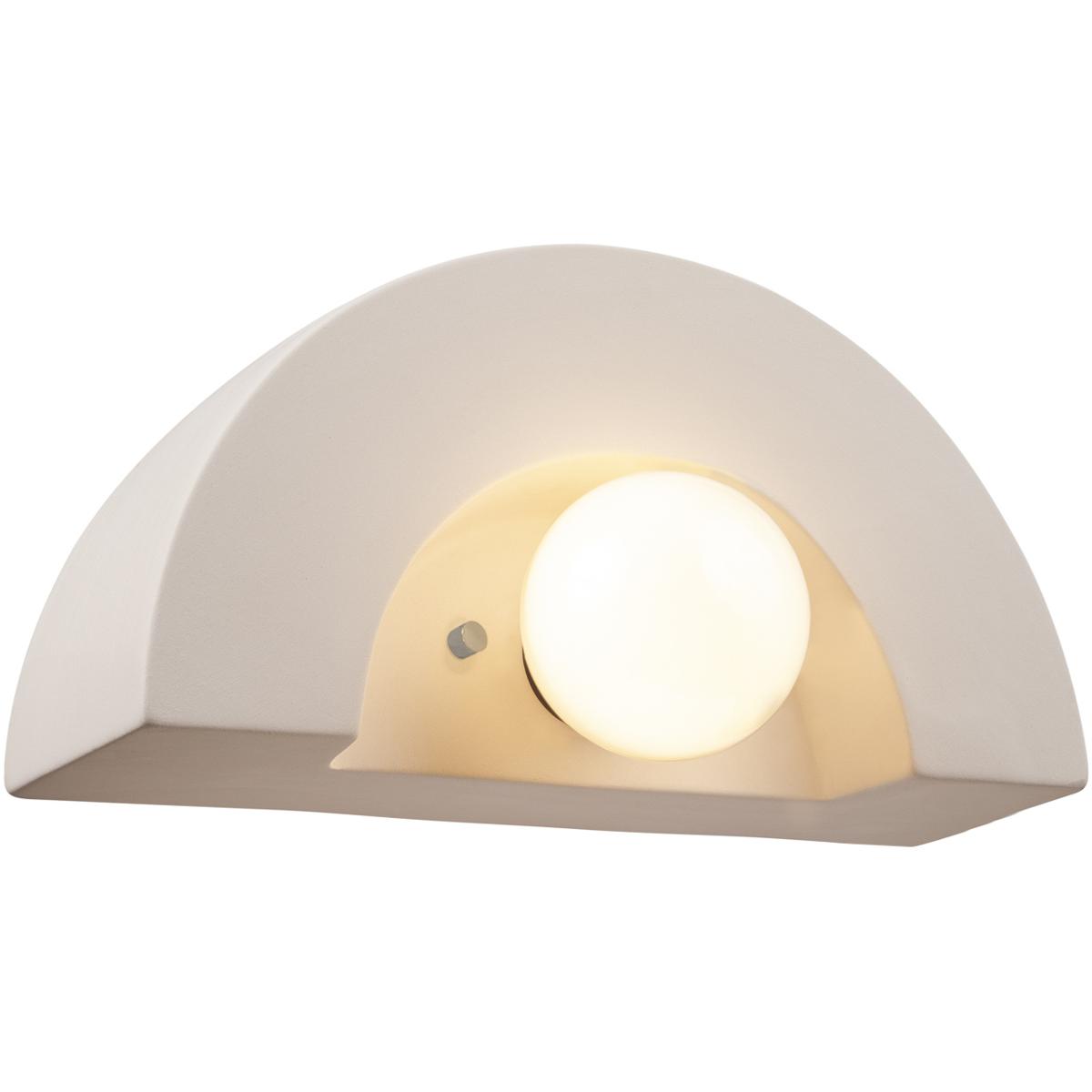Justice Design Group Ambiance 12 Inch Wide Wall Sconce Ambiance - CER-3020-BIS - Modern Contemporary