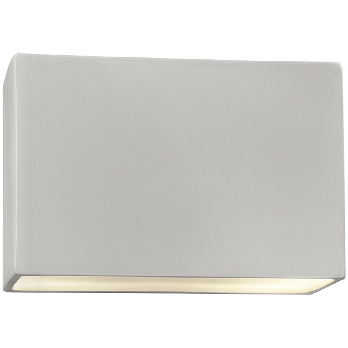 Justice Design Group Ambiance 12 Inch Wide Wall Sconce Ambiance - CER-5655W-BIS - Modern Contemporary