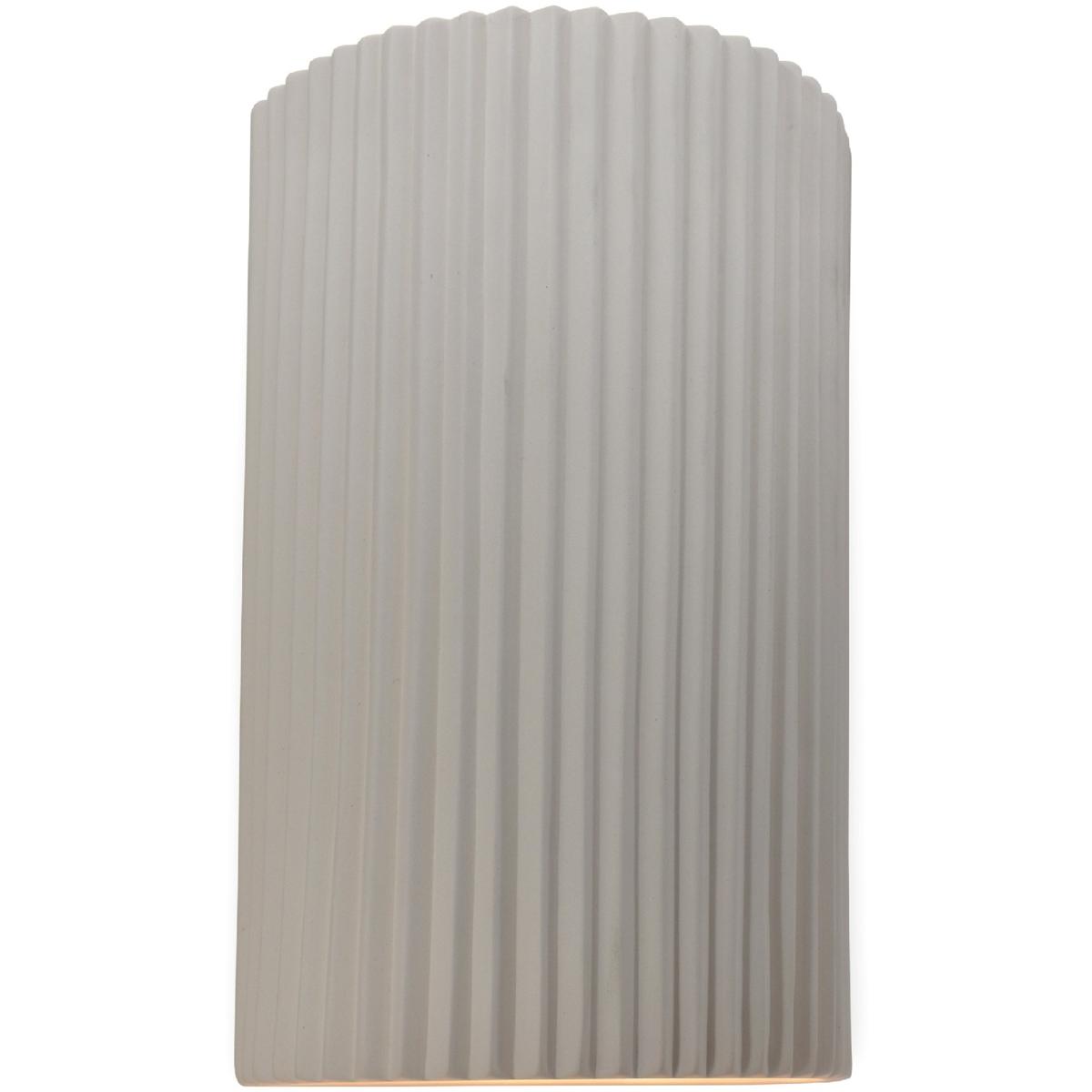 Justice Design CER-5740-BIS Ambiance 1 Light 5.75 inch Bisque Wall Sconce Wall Light