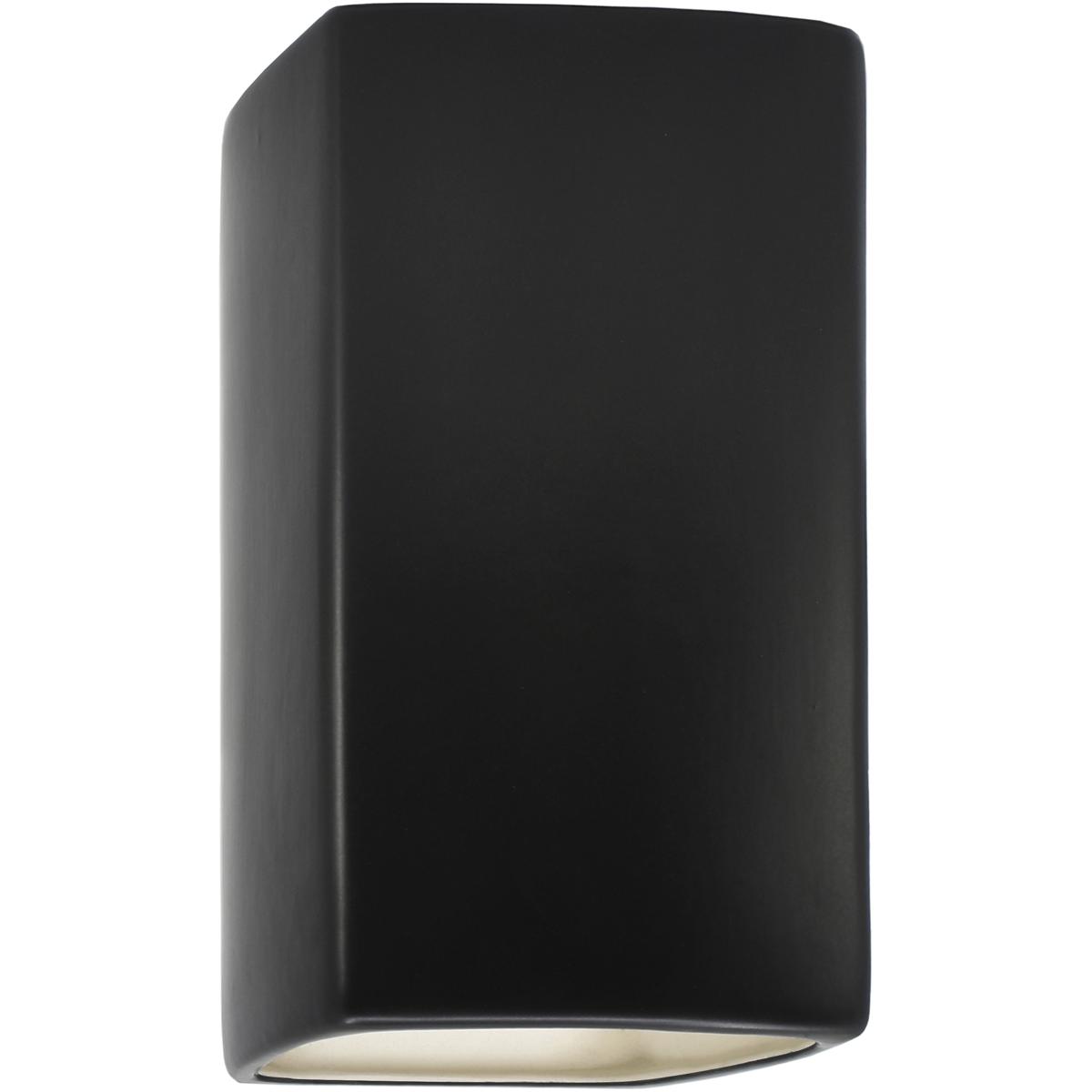 Justice Design Group Ambiance 10 Inch 1 Light Outdoor Wall Light Ambiance - CER-5910W-CRB - Transitional