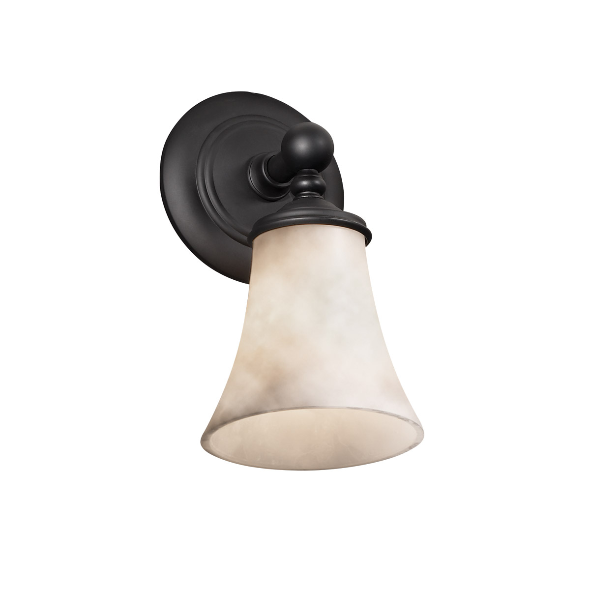 Justice Design CLD-8521-20-CROM-LED1-700 Clouds LED 5.5 inch Polished Chrome Wall Sconce Wall Light in 700 Lm LED, Tradition