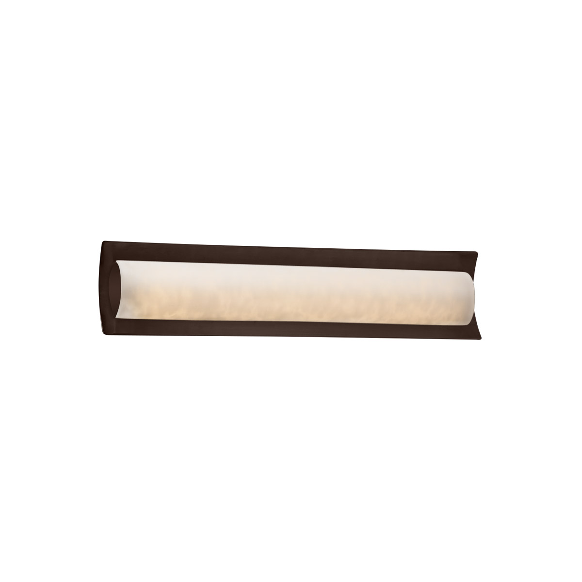 Justice Design CLD-8631-DBRZ Clouds LED 21.5 inch Dark Bronze Vanity Light Wall Light