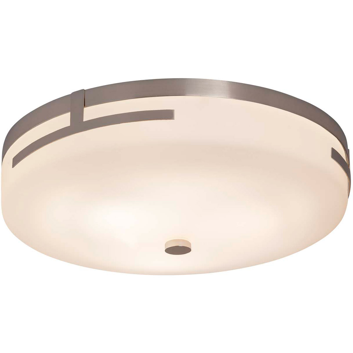 Justice Design FSN-8995-MROR-DBRZ Fusion LED 14 inch Dark Bronze Flush Mount Ceiling Light in Mercury Fusion