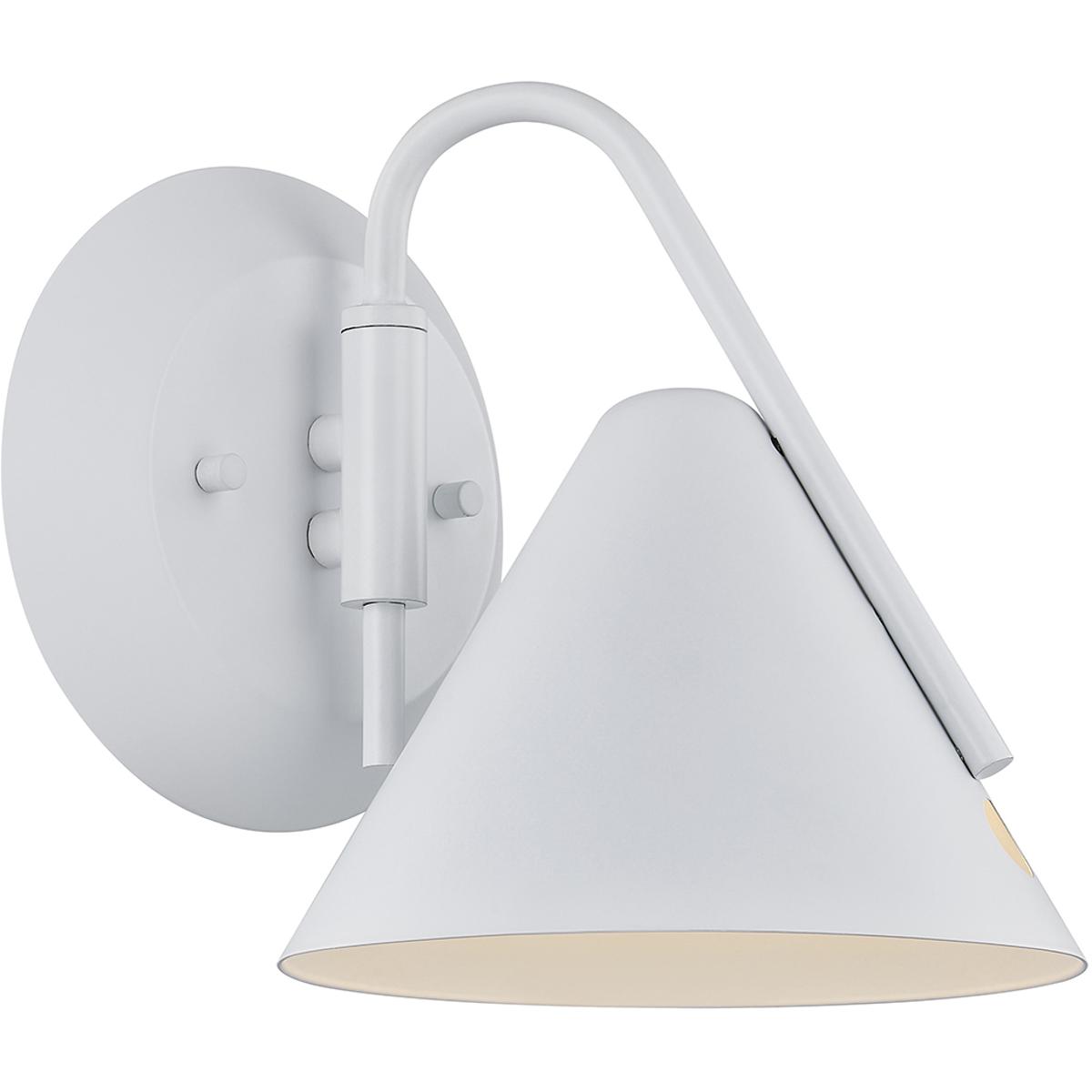 Justice Design Group Zag Small Wall Sconce Zag - NSH-4241-WHTE - Industrial
