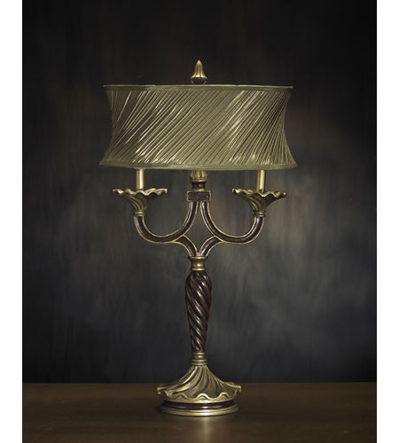 Portable 1 Light Table Lamps in Antique Gold AJL 0222