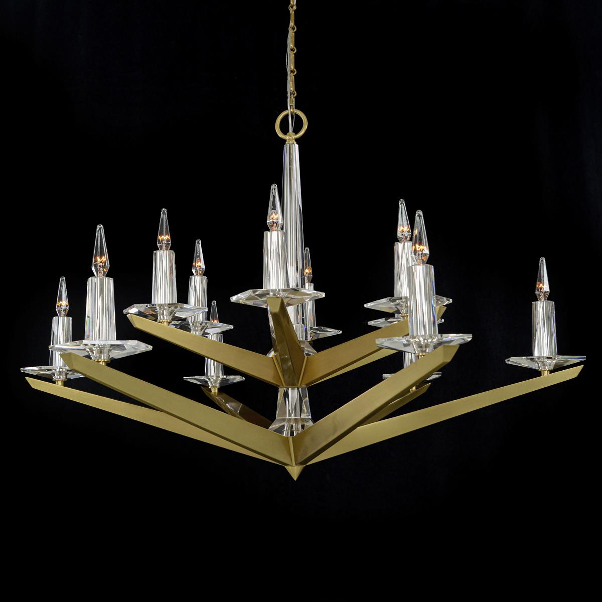 John-Richard AJC-9312 Antares 12 Light Chandelier Ceiling Light