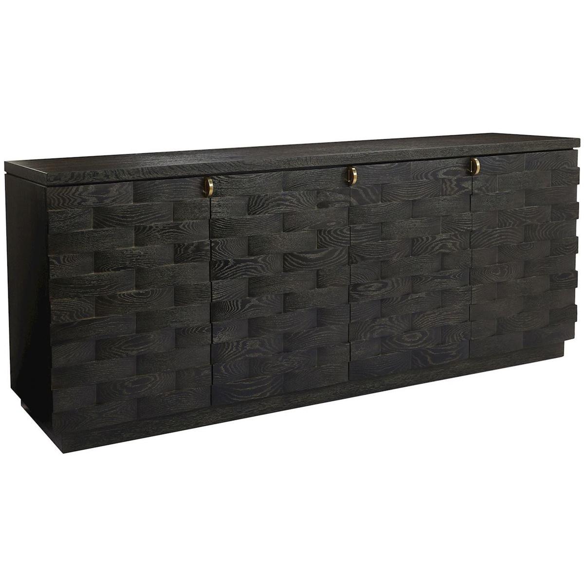 John-Richard EUR-04-0813 Tessere 84.25 X 21 inch Credenza, Four-Door