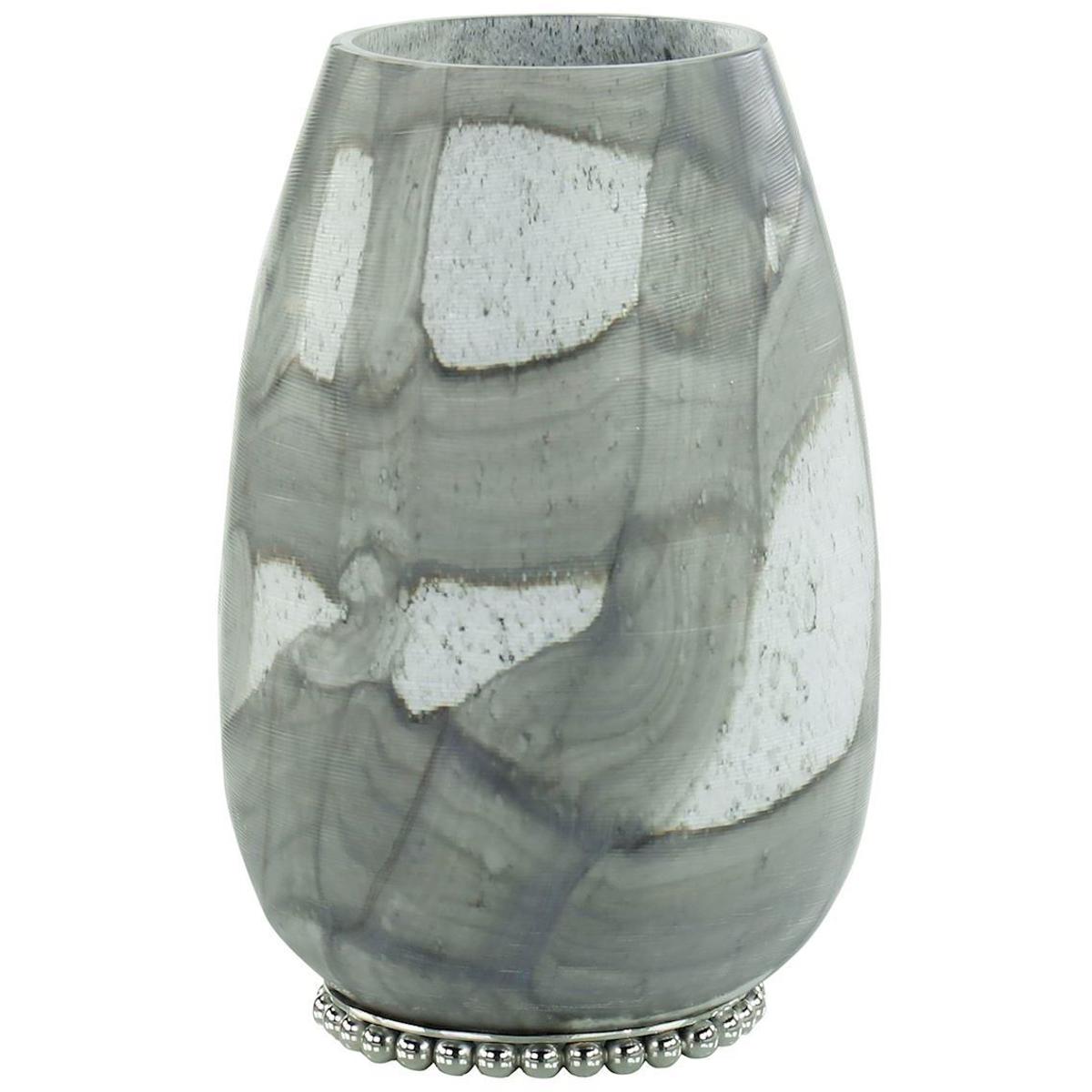 John-Richard JRA-15214 Stone Mist 14.75 X 10 inch Vase, Large