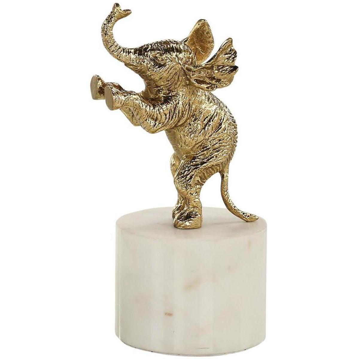 JohnRichard JRA15514 Playful Elephant 11 X 11 inch Bookend