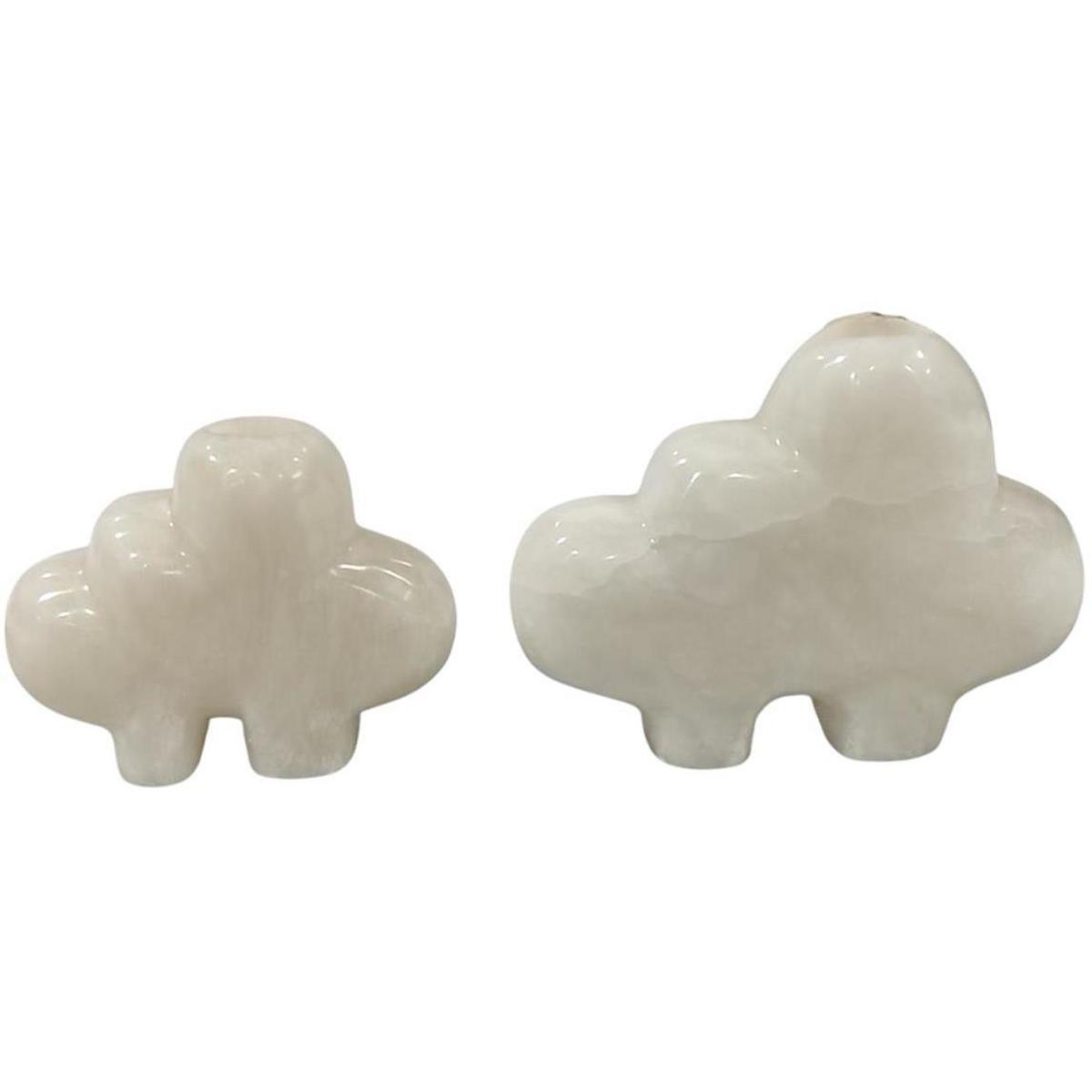 John-Richard JRA-15896S2 Cloudform 7 inch Vases, Set of 2