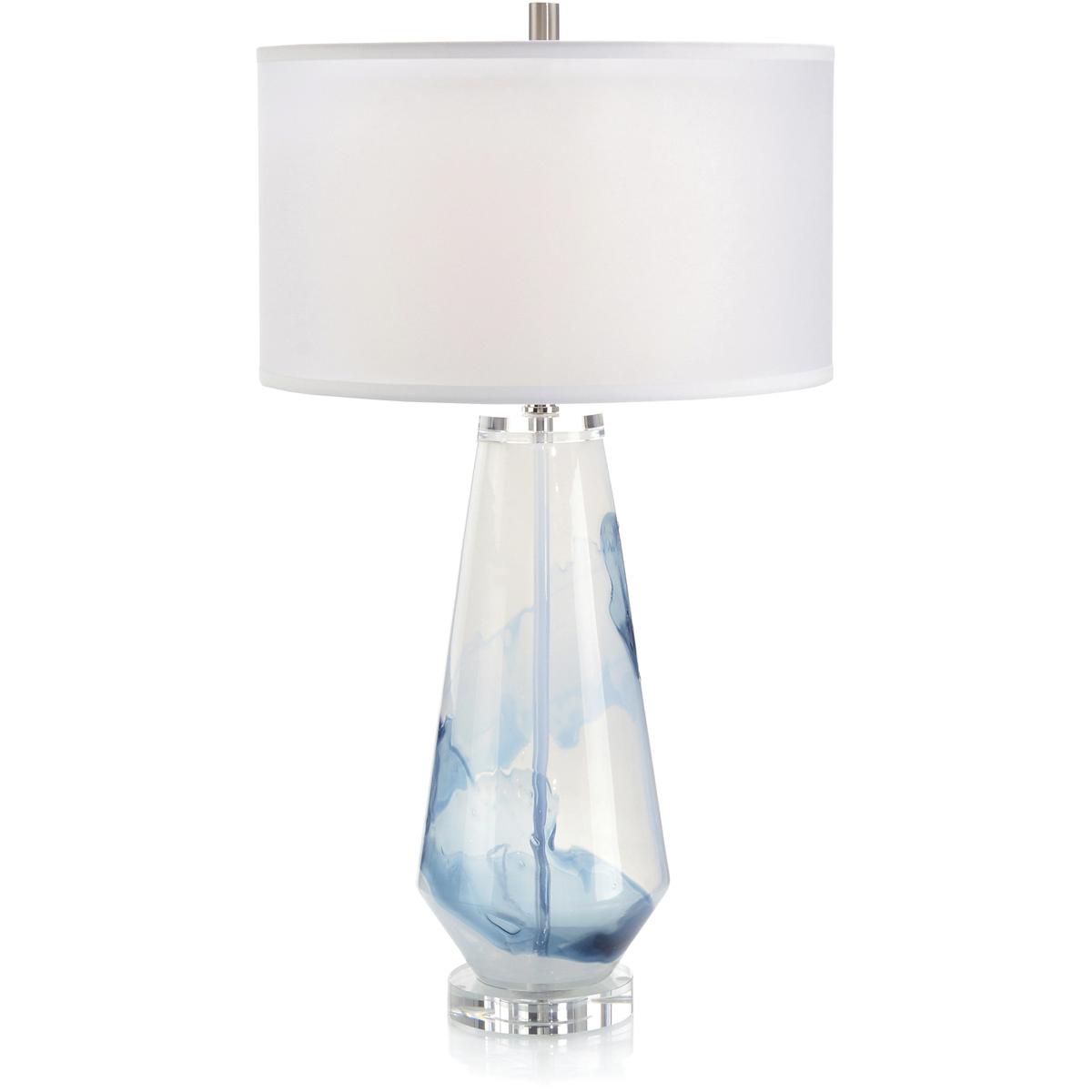 Lighting New York JRL-10034 John-Richard Leah Blue Table Lamp Portable Light JRL-10034 - Open Box