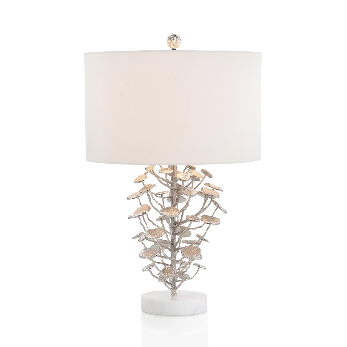 John-Richard JRL-10310 Leah Nickel Table Lamp Portable Light
