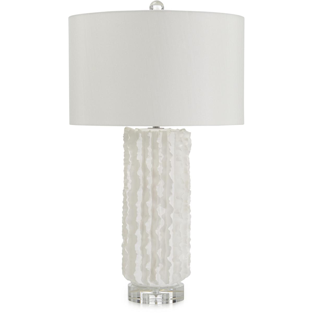 John-Richard JRL-10852 Froufrou 31.25 inch 150.00 watt Polished Nickel Table Lamp Portable Light
