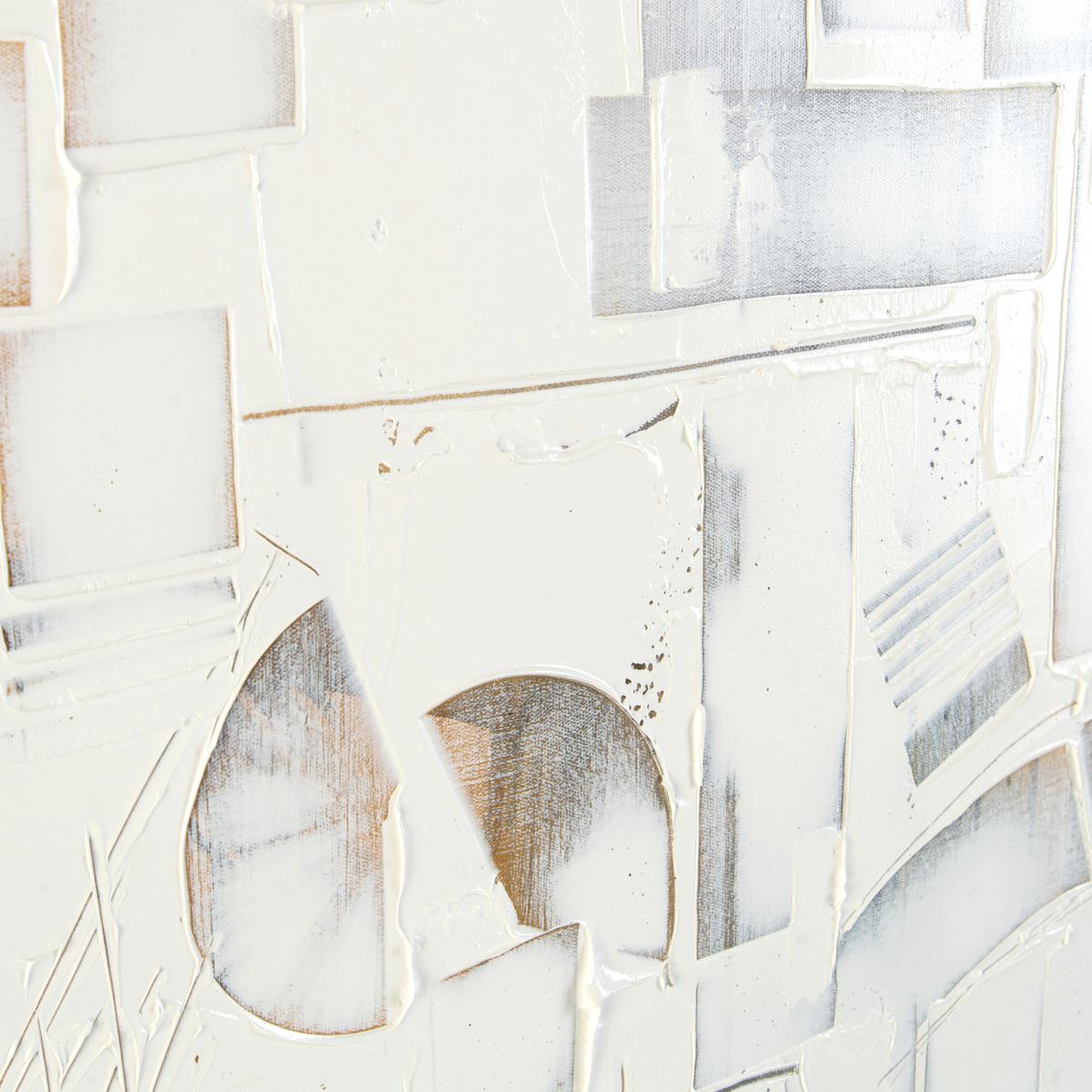 John-Richard JRO-3329 Teng Fei's Distorted Dimensions 52.75 X 52.75 inch Abstract Art