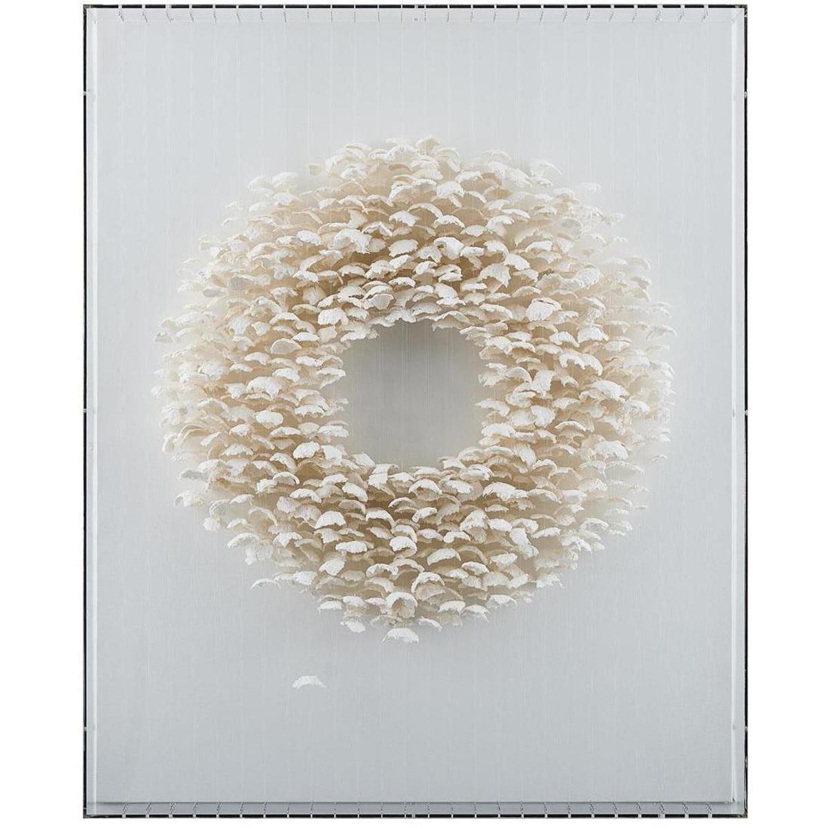 John-Richard JRO-3460 Ethereal Wreath 43.5 X 35.5 inch Oils and Original Art