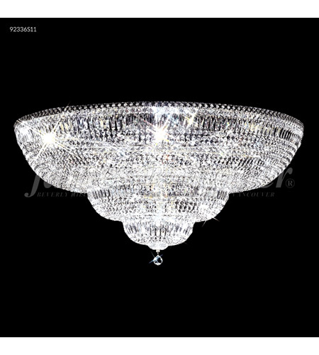 Silver Crystal Chandelier Ceiling Light, 36 Wide Crystal Chandelier