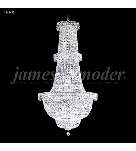 James R. Moder 92434S11 Prestige 34 Light 28 inch Silver Entry Chandelier Ceiling Light, Large photo