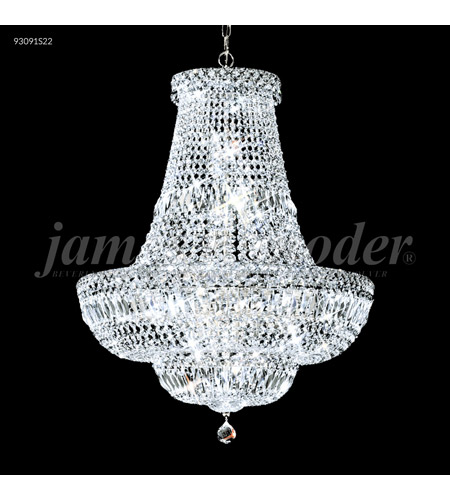 James R. Moder 93091S22 Prestige 22 Light 22 inch Silver Crystal Chandelier Ceiling Light photo