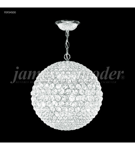 James R. Moder 95934S00 Sun Sphere 8 Light 14 inch Silver Crystal Chandelier Ceiling Light photo