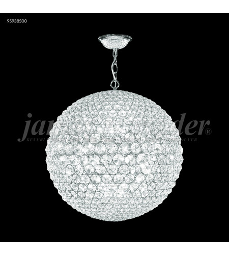 James R. Moder 95938S00 Sun Sphere 32 Light 32 inch Silver Crystal Chandelier Ceiling Light photo
