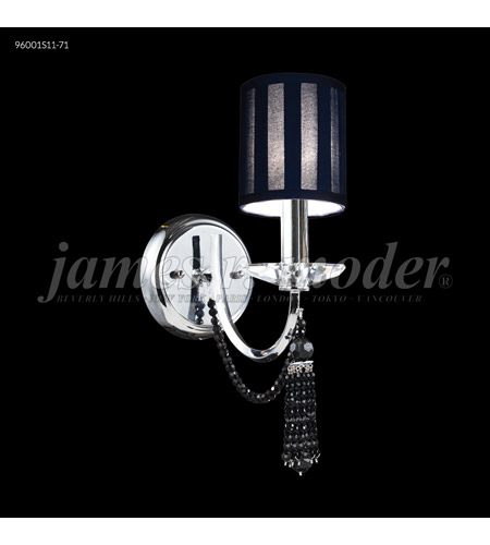 James R. Moder 96001S11-71 Tassel 1 Light 4 inch Silver Wall Sconce Wall Light photo