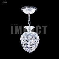 James R. Moder 40791S22 Palace Ice 1 Light 6 inch Silver Pendant Ceiling Light photo thumbnail