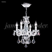 James R. Moder 94204S11 Vienna 4 Light 14 inch Silver Crystal Chandelier Ceiling Light photo thumbnail