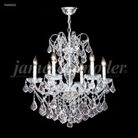James R. Moder 94206S22 Vienna 6 Light 26 inch Silver Crystal Chandelier Ceiling Light photo thumbnail