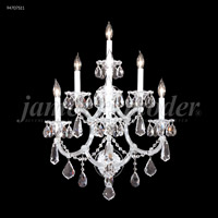 James R. Moder 94707S11 Maria Theresa Royal 7 Light 19 inch Silver Wall Sconce Wall Light, Royal photo thumbnail