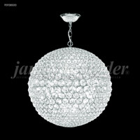 James R. Moder 95938S00 Sun Sphere 32 Light 32 inch Silver Crystal Chandelier Ceiling Light photo thumbnail