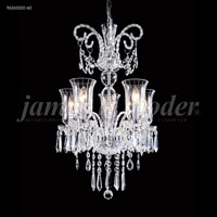 James R. Moder 96265S00-60 Venetian 5 Light 20 inch Silver Crystal Chandelier Ceiling Light photo thumbnail