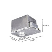 Jesco Signature Recessed Lighting Housing in Silver RS3000ICA alternative photo thumbnail