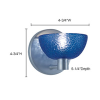 Jesco WS291-FR/SN Boule 1 Light 5 inch Satin Nickel Wall Sconce Wall Light in Boule Frosted alternative photo thumbnail