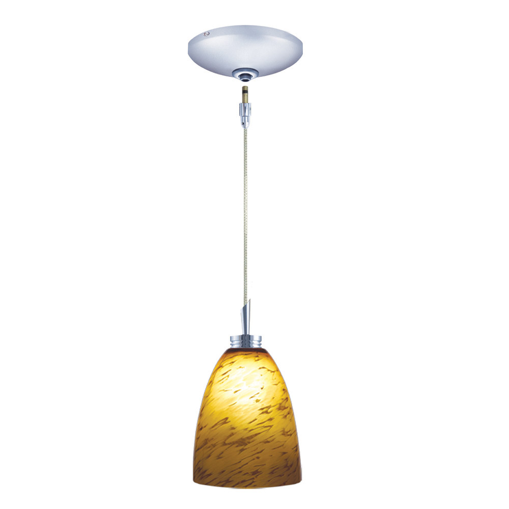 Jesco KIT-QAP220-AR/CH-B Goblet 1 Light 4 inch Chrome Mini Pendant Ceiling Light