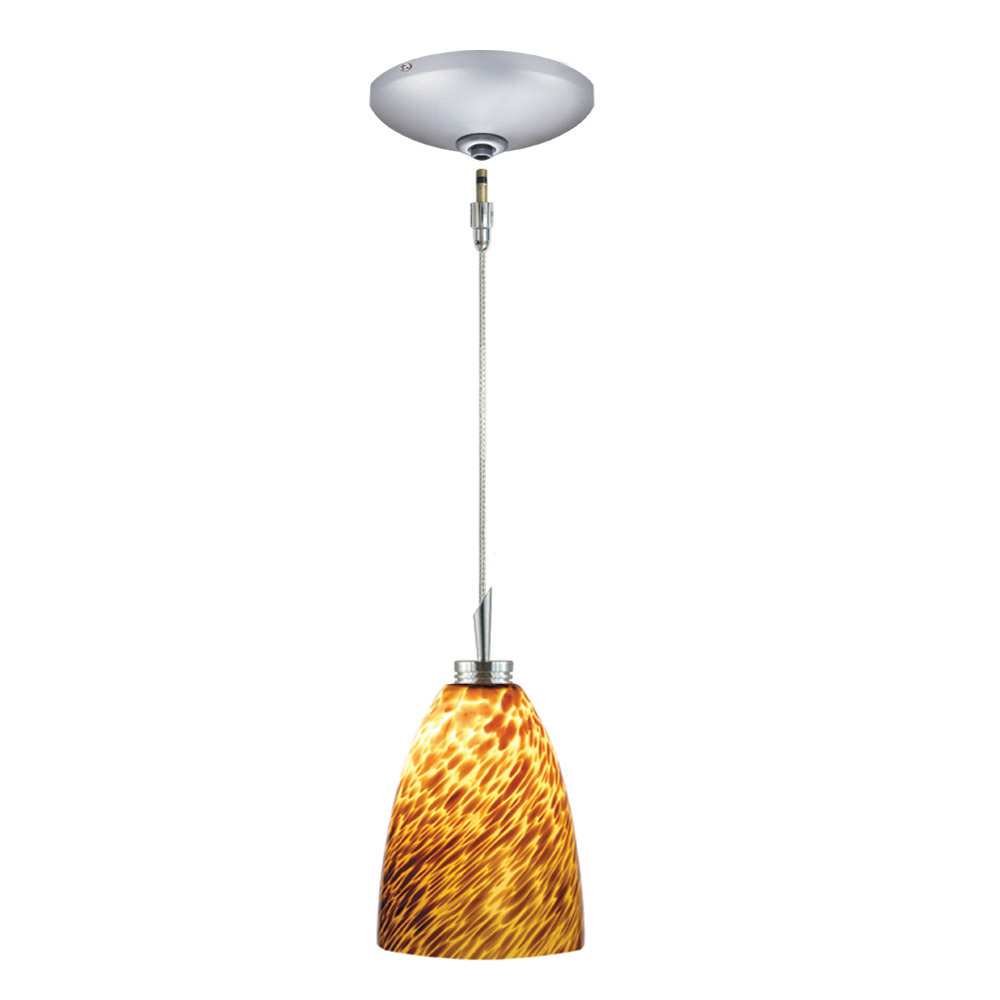 Jesco KIT-QAP220-MO-A Goblet 1 Light 4 inch Satin Nickel Mini Pendant Ceiling Light