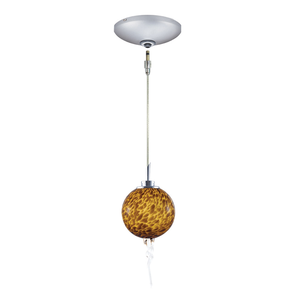 Jesco KIT-QAP221-AM-A Tori 1 Light 4 inch Satin Nickel Mini Pendant Ceiling Light