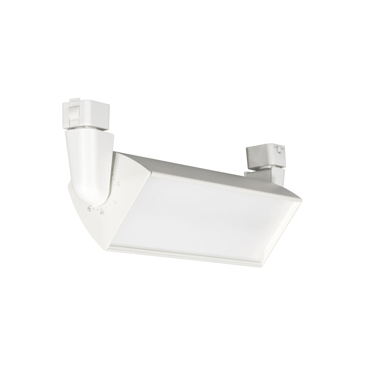 Jesco H2L519S4090W H-Type 1 Light 120V White Track Head Ceiling Light