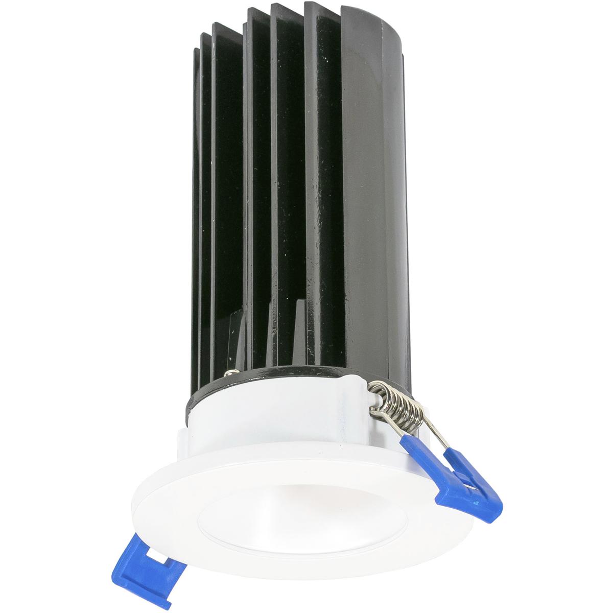 Jesco RLF-2115-SW5-38D-WHWH Miniature White Downlight, Trimmed Recessed