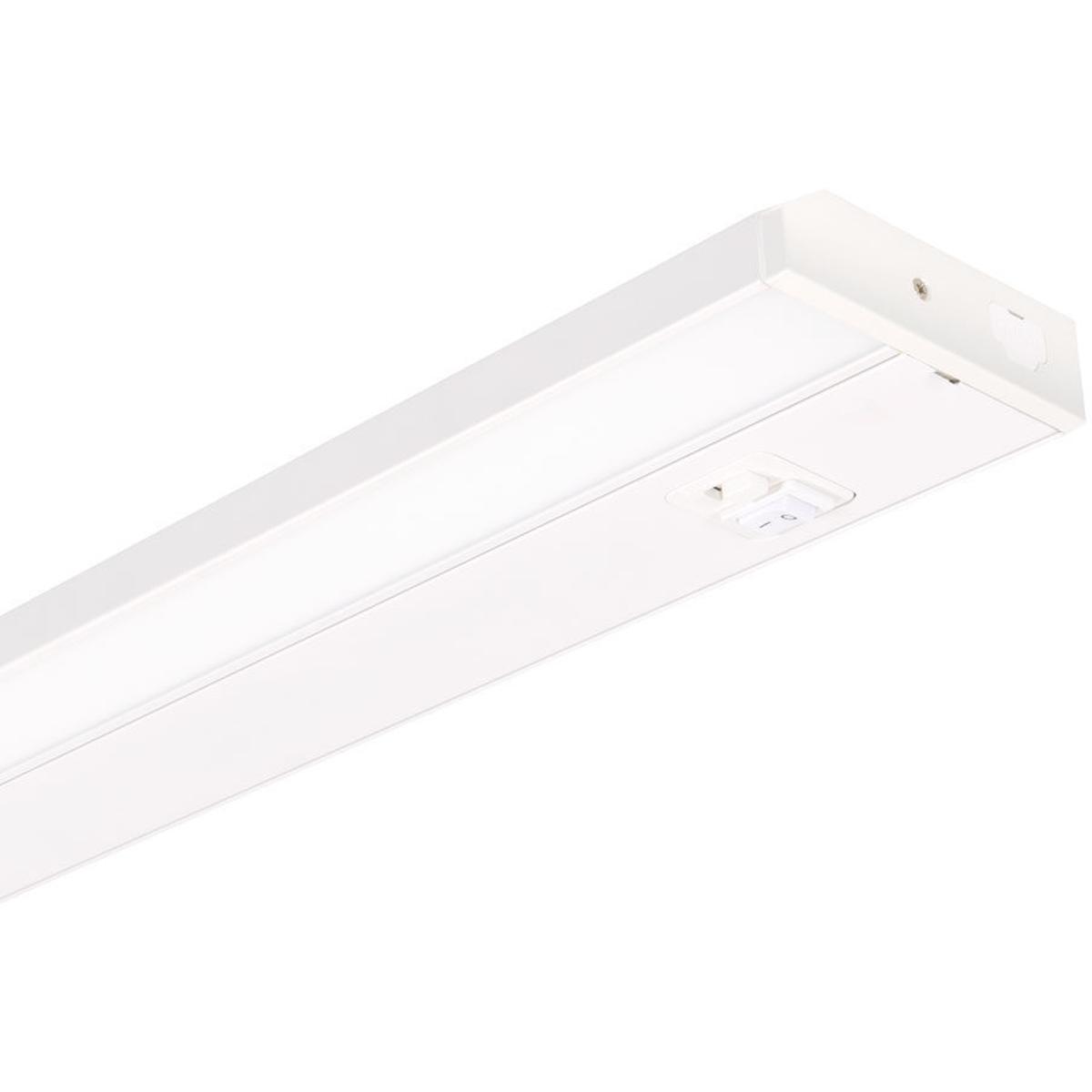 Jesco SG150-24-SWC-WH SG150 120 LED 24 inch White Under Cabinet, Linkable