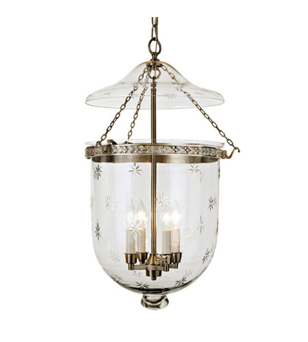 JVI Designs Bell Jar 5 Light Hanging Bell Pendant in Oil Rubbed Bronze 1087-08