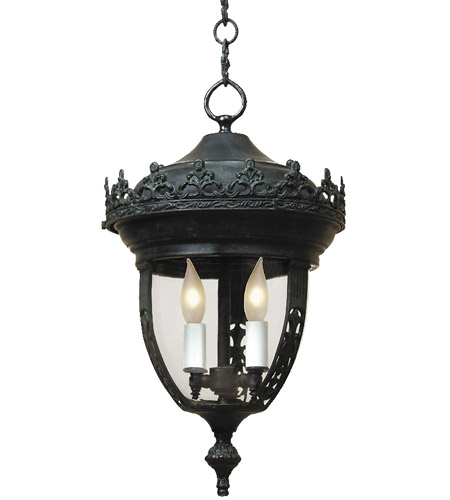 JVI Designs 1106-25 Opera 2 Light 10 inch Verde Outdoor Hanging Lantern